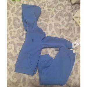 Baby Blue Polo Set